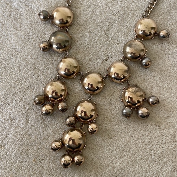 Full Size Gold Bubble Necklace - Picture 6 of 6